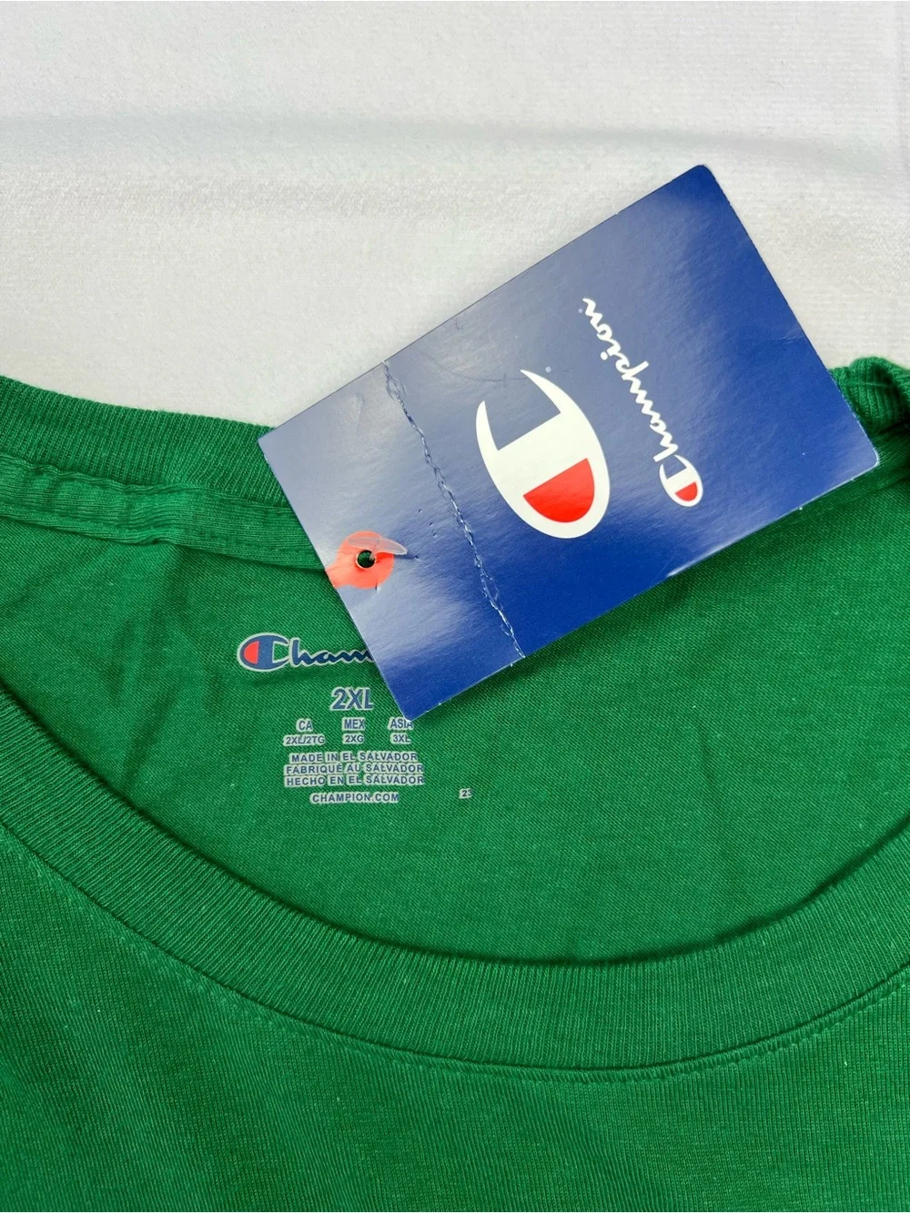Champion Men’s Join the Club Green Logo T-Shirt Graphic Tee NEW Size 2XL - Picture 4 of 9